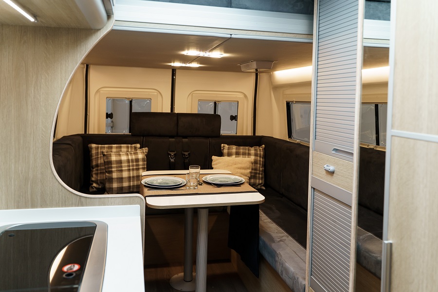 interior furgonetas camper Bunkervan